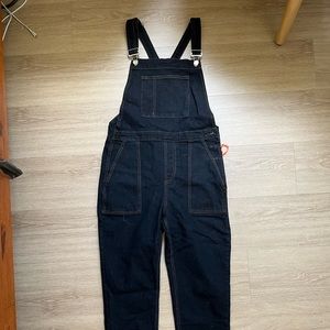 Dark Denim Overalls